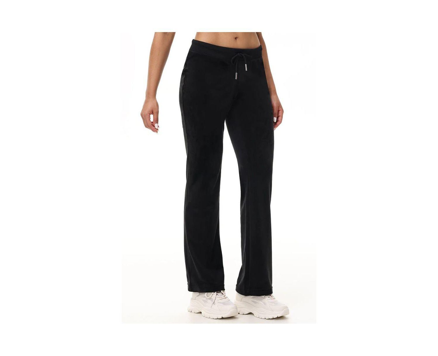 Women's OG Bling Track Pant Velour Y2K Bootcut Pants