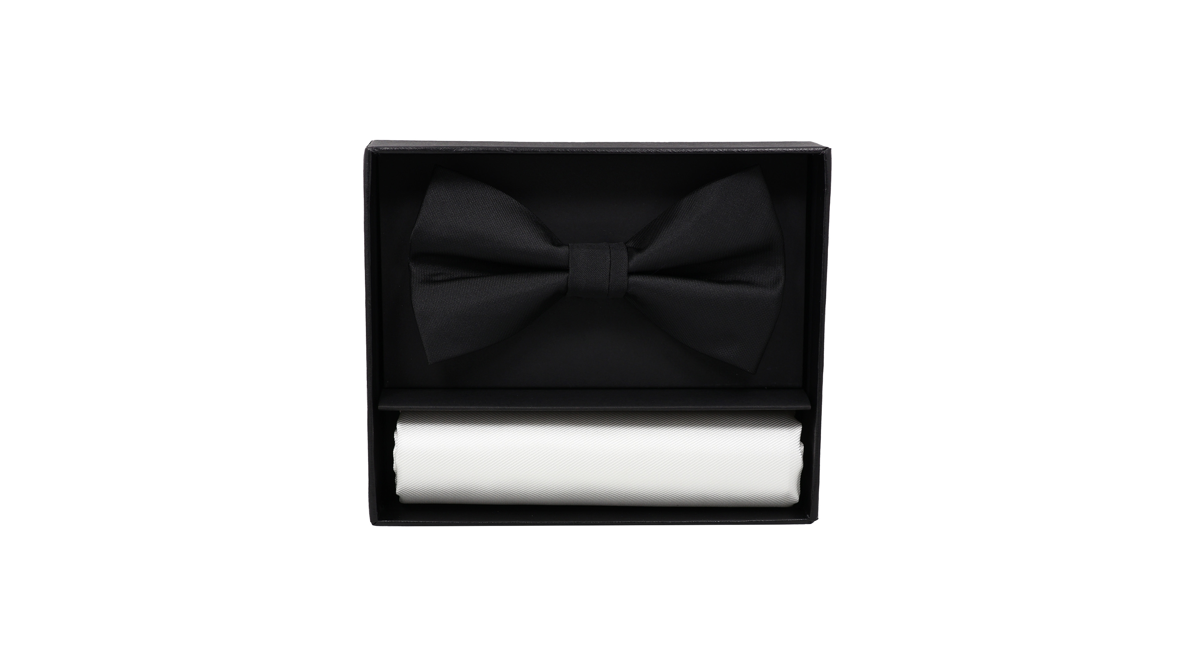 Nicole Miller Men's Pre-Tied Bow Tie and Pocket Square, 2-Piece Set