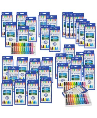 Bulk Oil Pastels 36 Pack 12 Colors