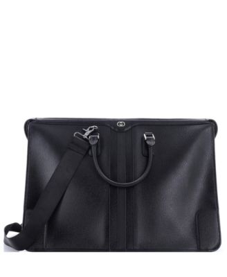 Large Interlocking G Convertible Briefcase Leather