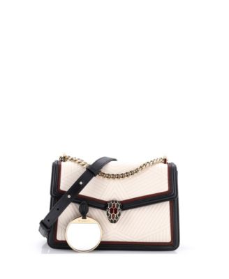 Small Serpenti Forever Shoulder Bag Quilted Leather
