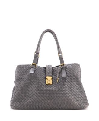 Medium Roma Bag Intrecciato Nappa
