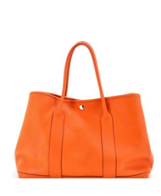 Pre-Owned Hermes 36 Garden Party Tote Leather