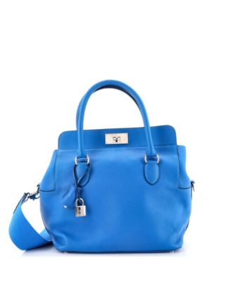Pre-Owned Hermes 26 Toolbox Bag Evercolor