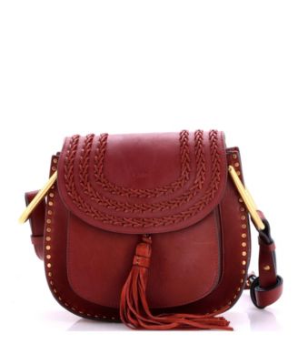 Small Hudson Handbag Whipstitch Leather