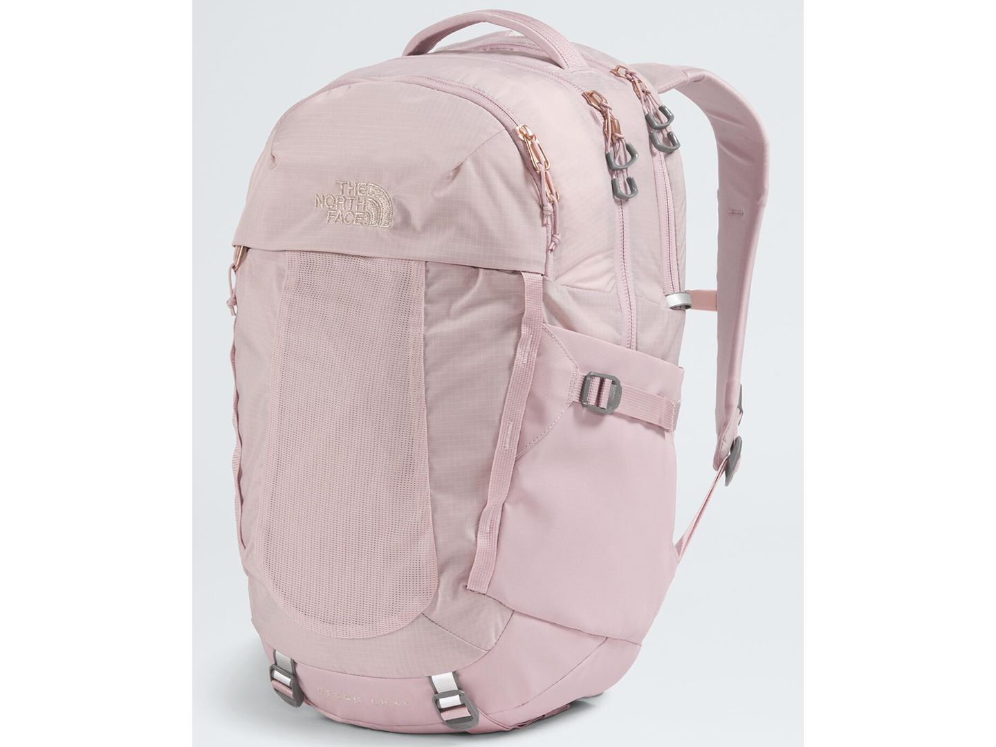 Рюкзак The North Face Recon Luxe, цвет: Чёрный / Коралловый — фото 10