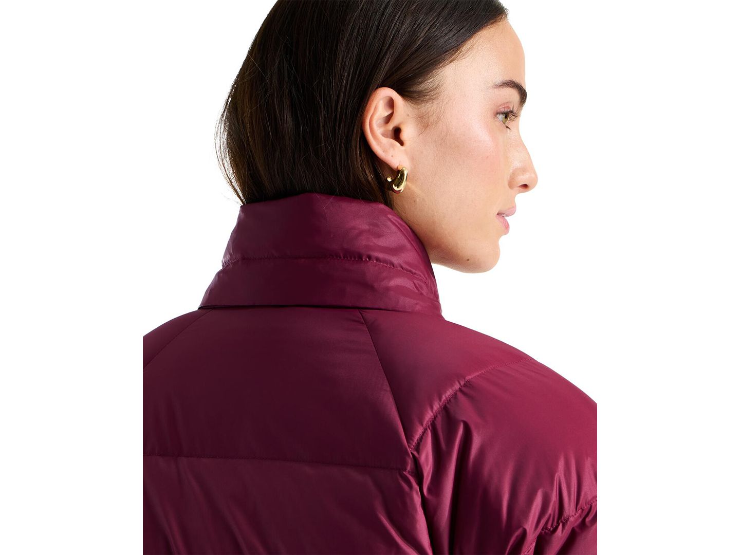 Женская куртка The North Face Hydrenalite City Long Down Parka, цвет: Антрацитовый серый — фото 9