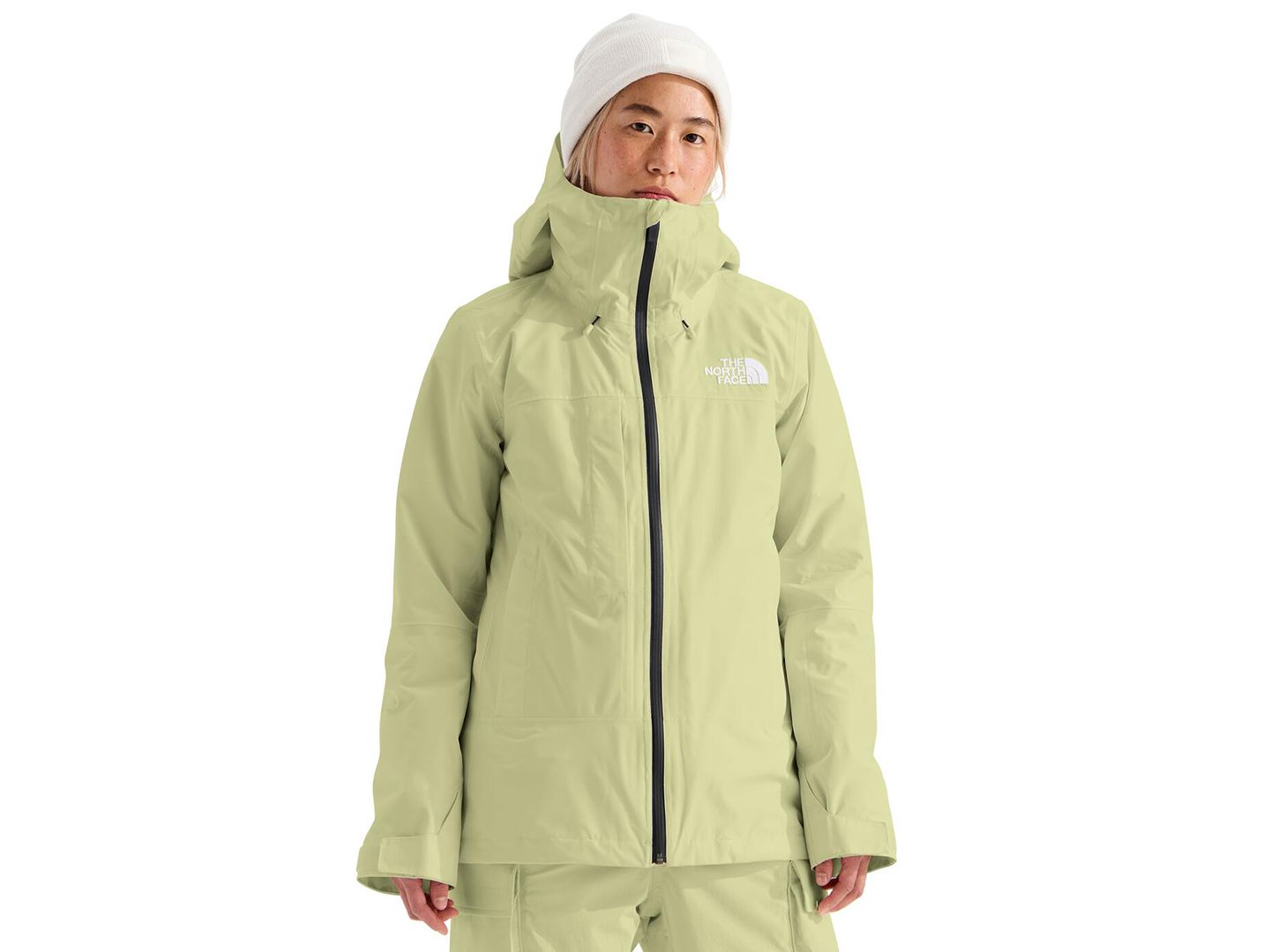 Женская куртка The North Face Thermo-Ball Snow Hooded, цвет: Бордовый — фото 13