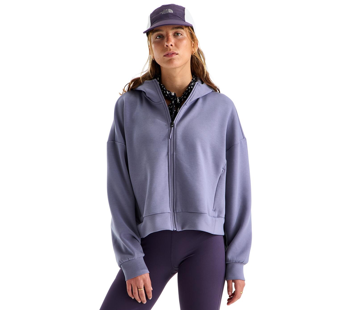 The North Face Women’s Jaida Full Zip Hooded Jacket (Size: XXL): Grounded Plum