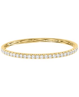 Lab-Grown Diamond Bangle Bracelet (2-7/8 ct. t.w.) in 14k Yellow Gold