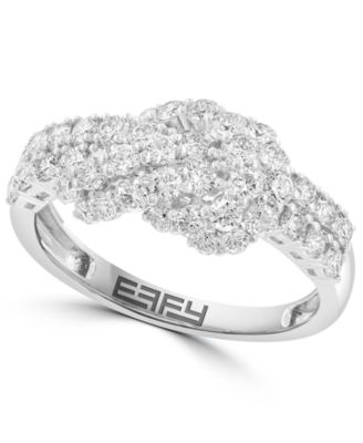 Lab-Grown Diamond Ring (1-1/3 ct. t.w.) in 14k White Gold