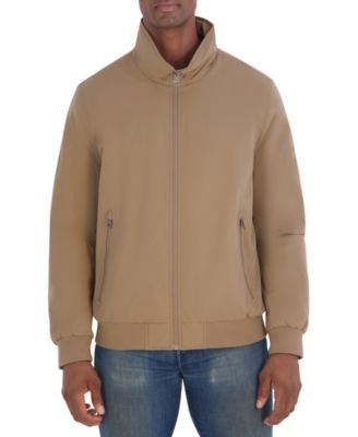 Men's Fleece-Lined Regular-Fit Bomber Jacket