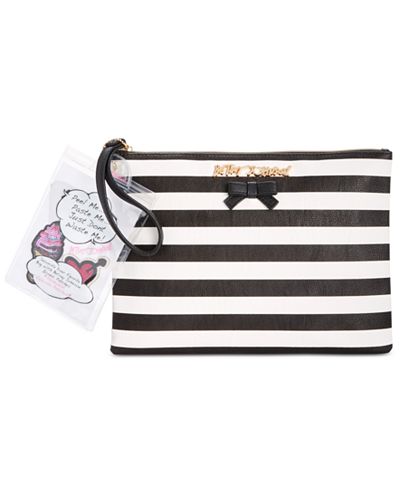Betsey Johnson Pouch with Patches