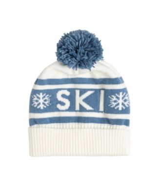 Kids' Ski Pom-Pom Knit Beanie