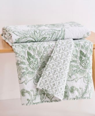 Levtex Bennett Reversible Paisley Quilted Throw, 50" x 60"