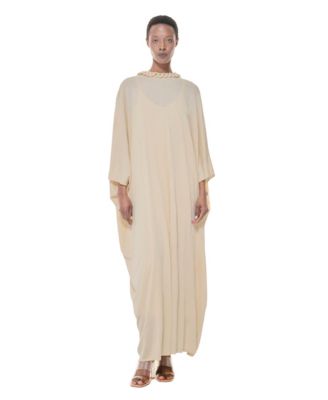 Women's Knit Covered Chain Detail Kaftan