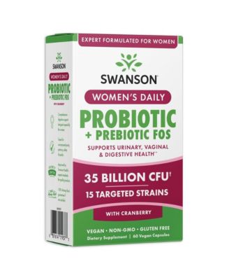 Women's Daily Probiotic with Prebiotic FOS, 60 Count
