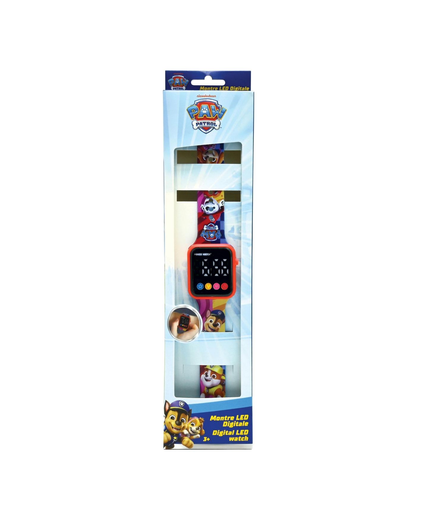 Детские часы Paw Patrol Digital Display Clock, 12 or 24 hour display — фото 6