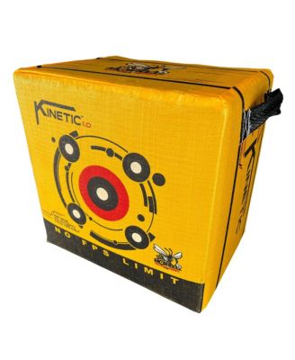 2-Side Yellow Jacket Kinetic 1.0 Field Point Archery Bag Target