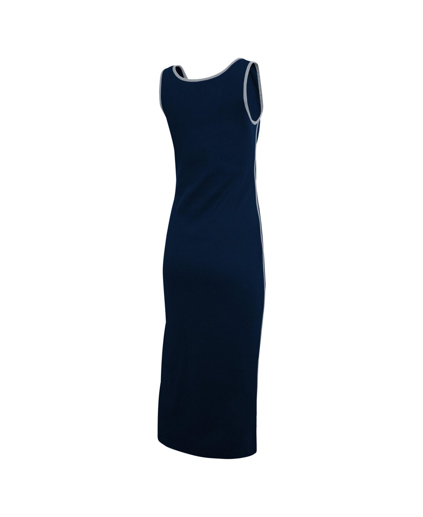 Женское платье WEAR by Erin Andrews Navy Dallas Cowboys Ribbed Tank Dress — фото 3