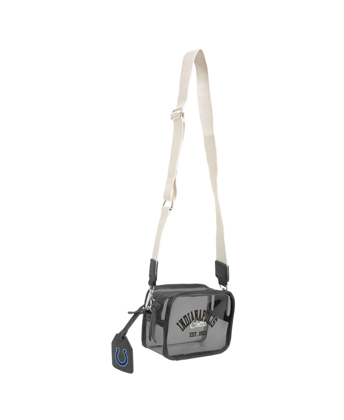 Женская сумка WEAR by Erin Andrews Indianapolis Colts Sheer Color Crossbody — фото 3