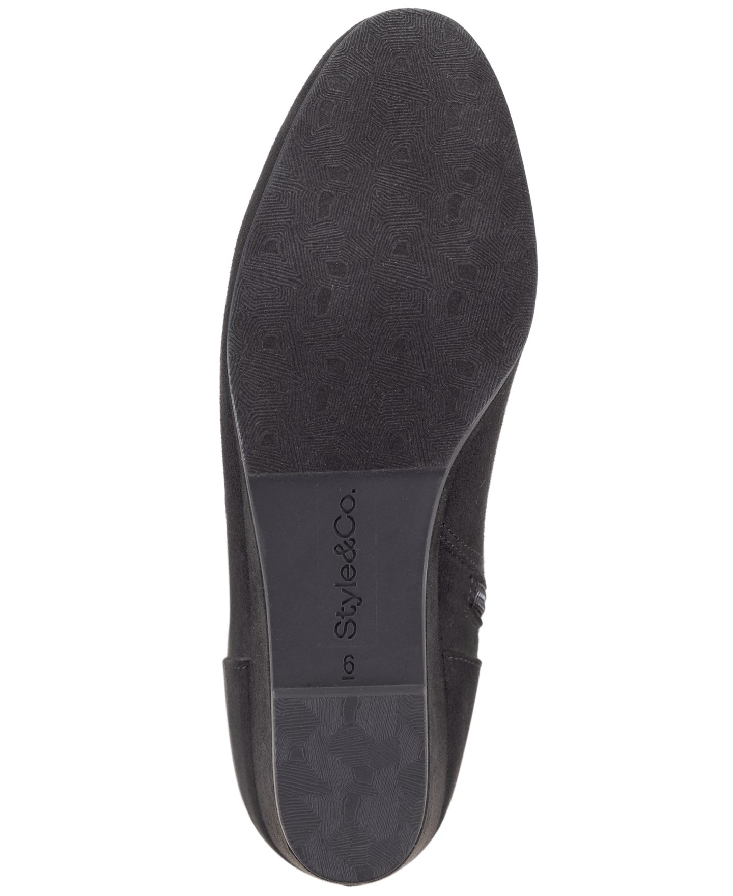 Женские ботинки Style & Co Perlaa Knee-High Slouch Memory Foam, цвет: Чёрный — фото 5