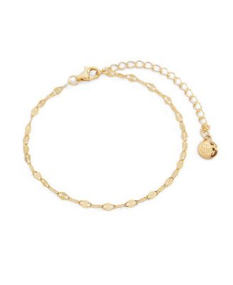 Gold-Tone Petal Link Bracelet