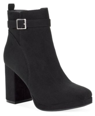 Women's Taylor Platform Block-Heel Booties