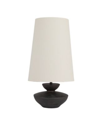 Resin Table Lamp with Sculptural Base