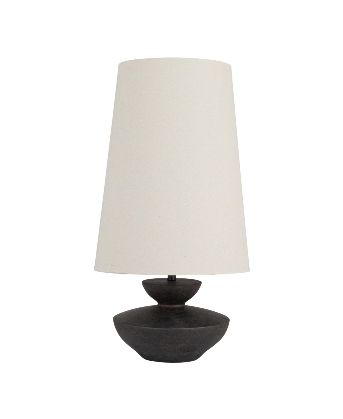 Storied Home Resin Table Lamp with Sculptural Base