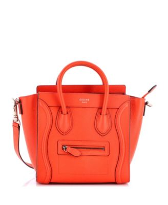 Nano Luggage Bag Grainy Leather