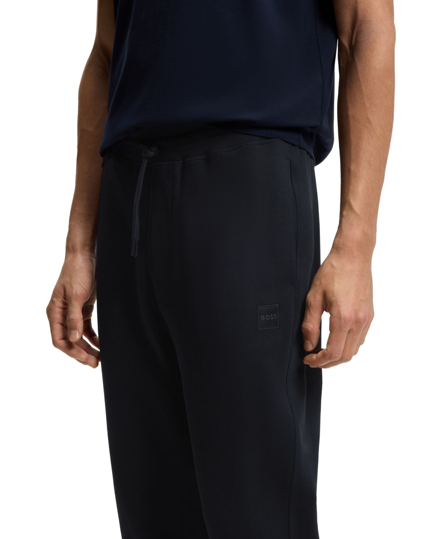 Men's Logo Patch Tracksuit Bottoms