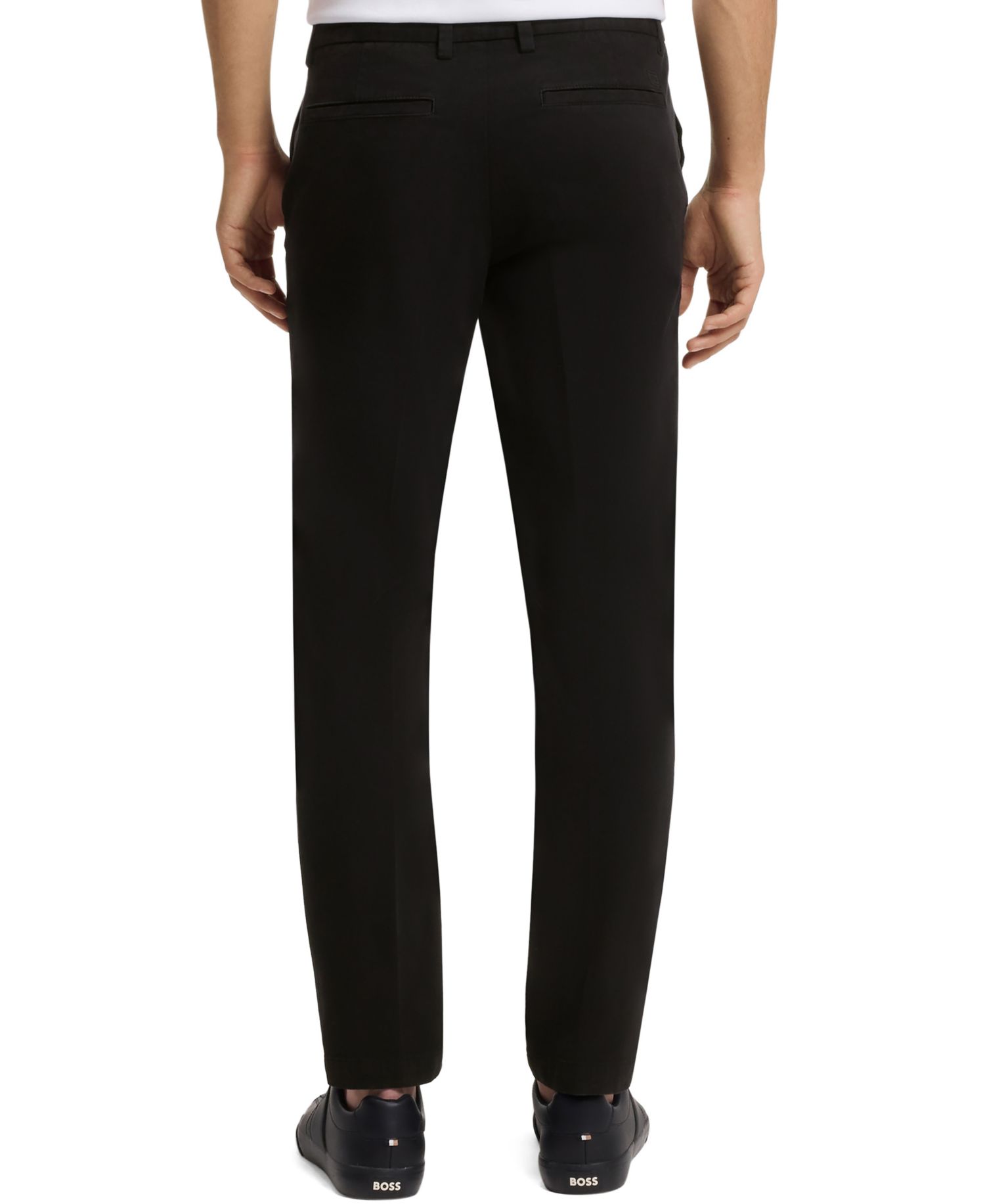 Men's Stretch-Cotton Slim-Fit Pants