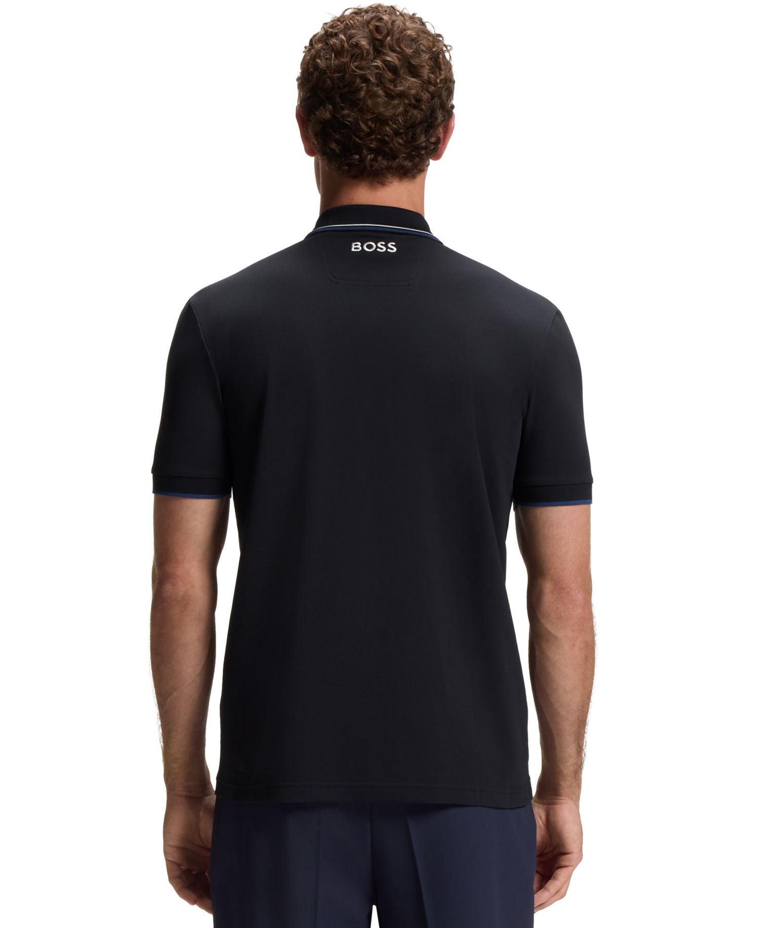 Men's Cotton-Blend Polo Shirt