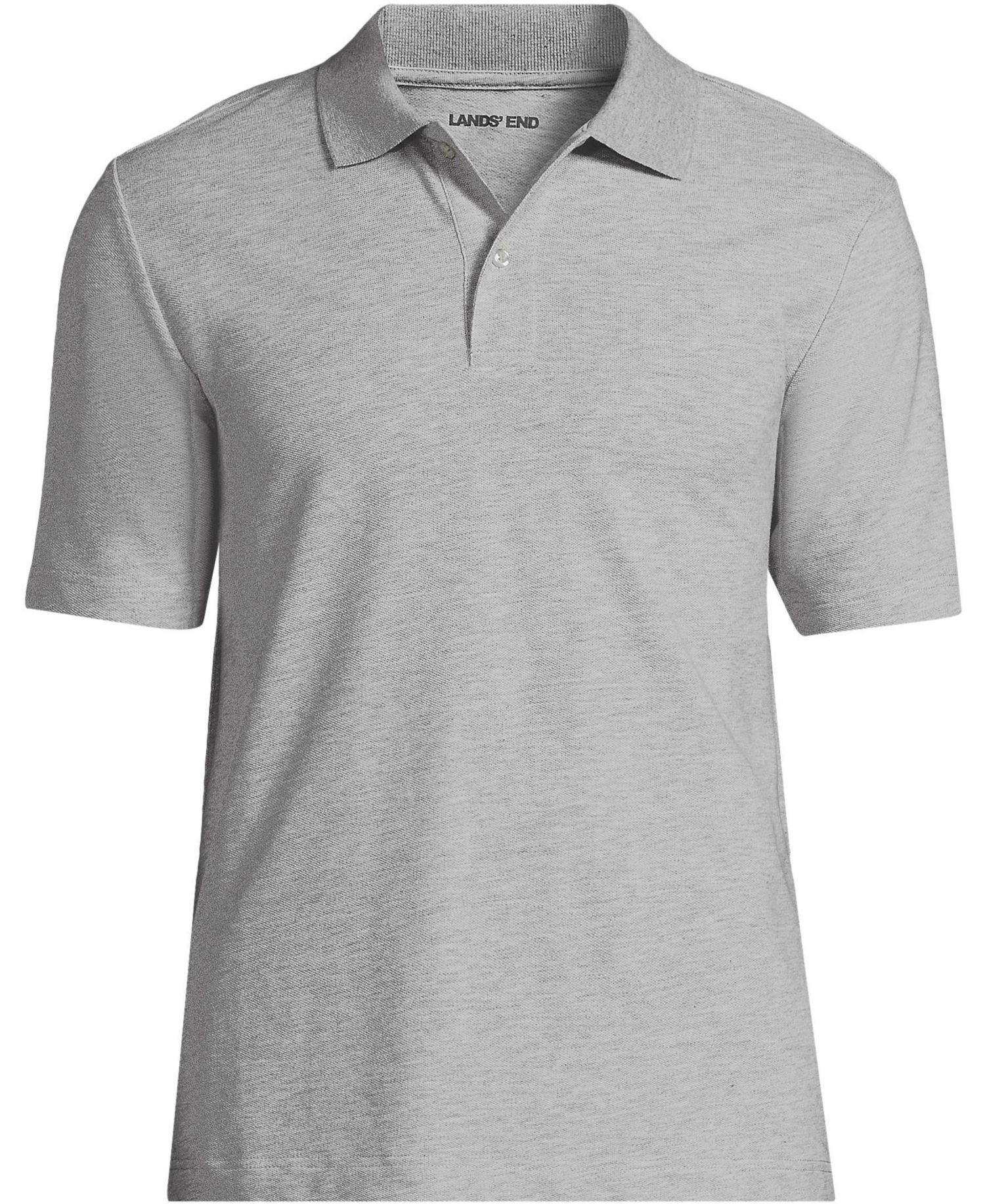 Men's Short Sleeve Basic Mesh Polo Shirt