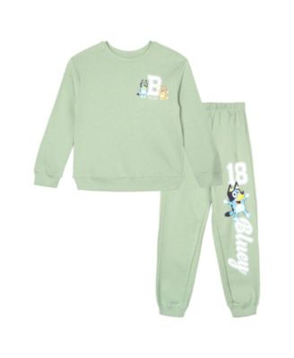 Little Boys 2-Piece Fleece Sweatshirt and Pants Set
