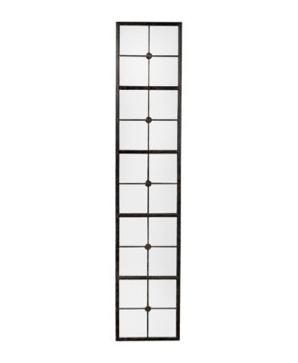 Windowpane Metal Framed Wall Mirror
