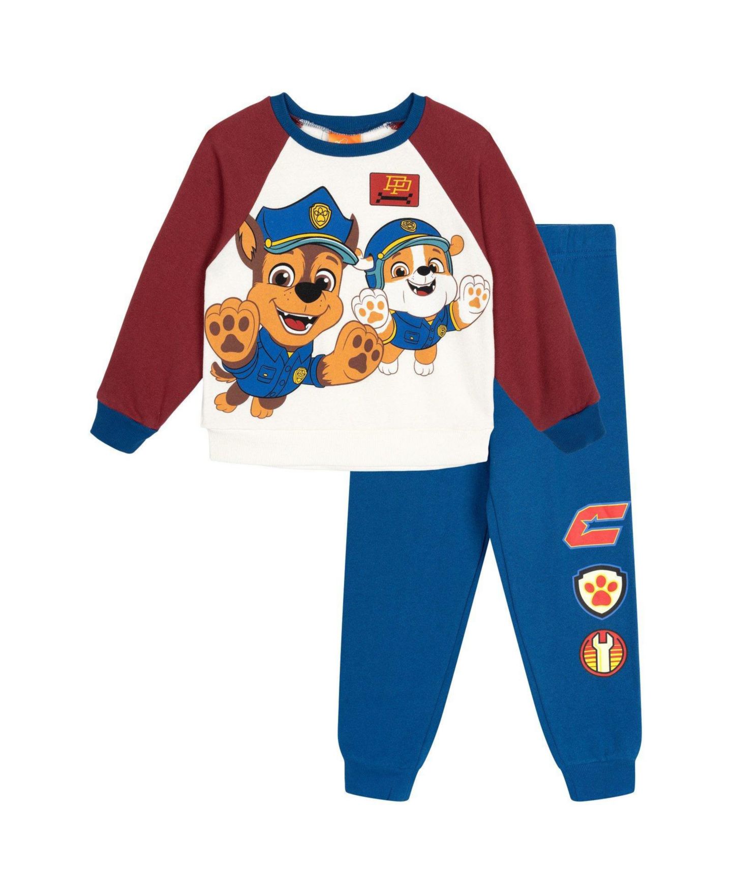 Комплект Paw Patrol ' 2-Piece Fleece Sweatshirt and Pants Set для мальчиков, цвет: Тёмно-синий — фото 1
