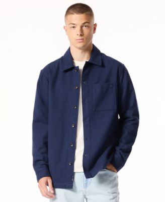 Men's Samuel Long-Sleeve Button-Down Overshirt