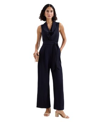 Women's Emry Cowl Neck Wide Leg Jumpsuit