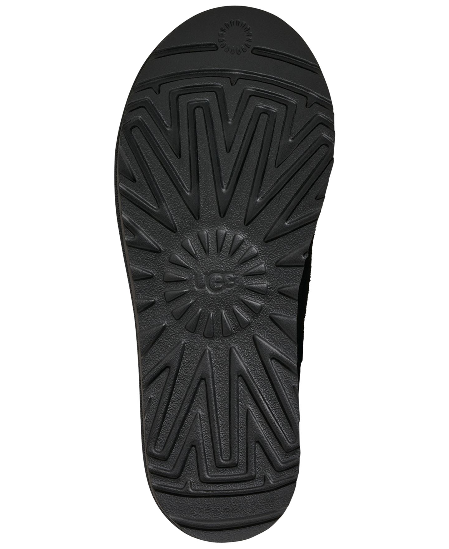 Женские тапочки UGG® Tasman Western Slip-On Slippers, цвет: Чёрный — фото 4