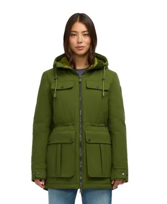 Women's Lightweight Down-Alternative Water-Resistant Hooded Jacket