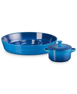 Chip & Dip Mini Cocotte 2-Piece Serving Set