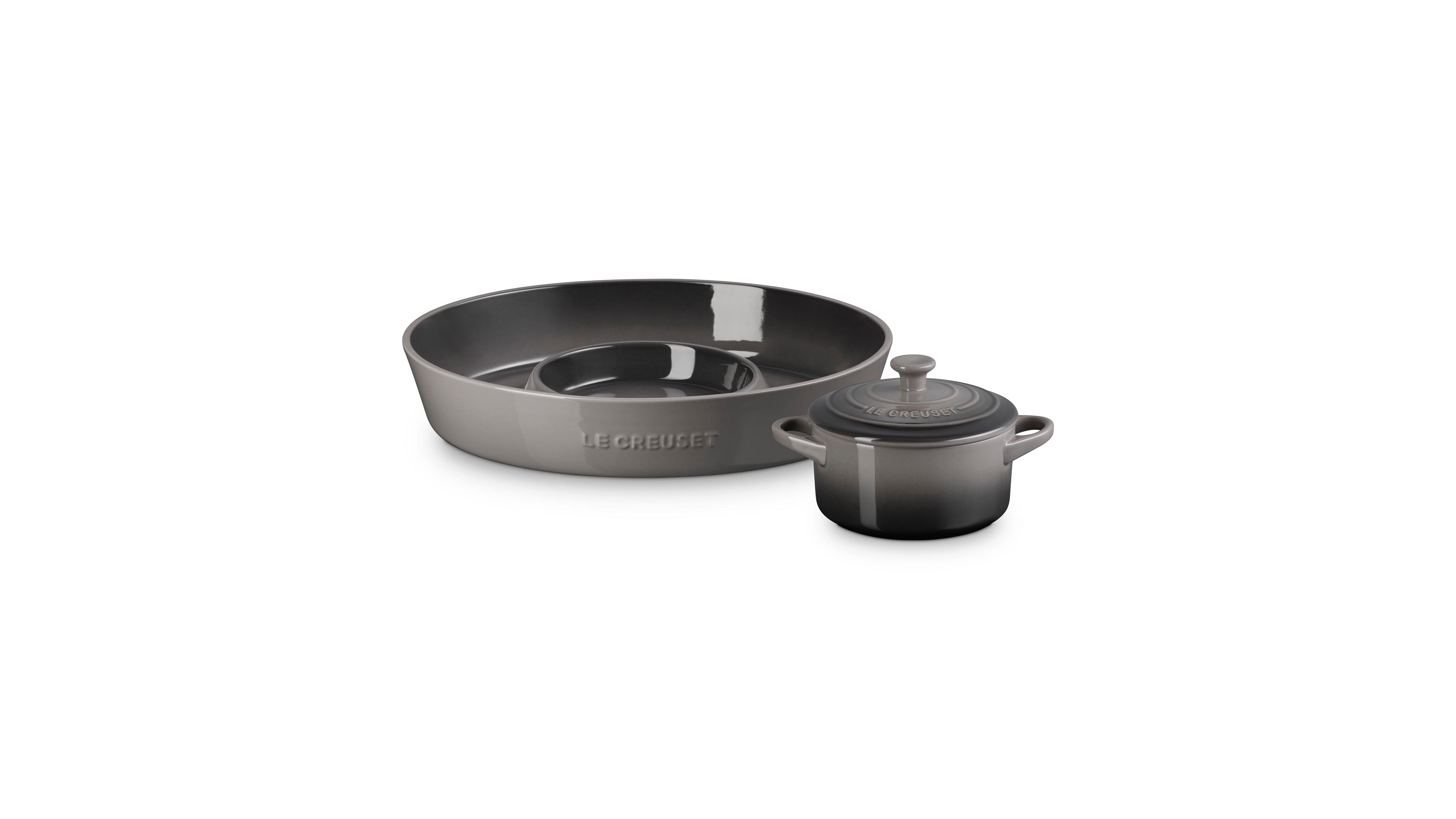 Le Creuset Chip & Dip Mini Cocotte 2-Piece Serving Set