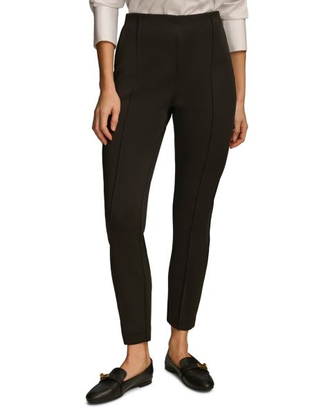 Женские брюки Donna Karan New York High-Rise Skinny Ankle, цвет: Чёрный