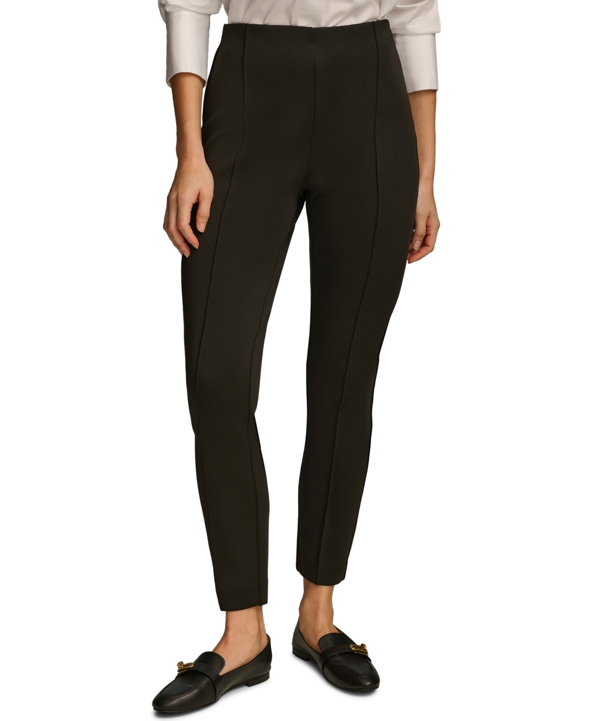Donna Karan Women's High Rise Skinny Ankle Pants