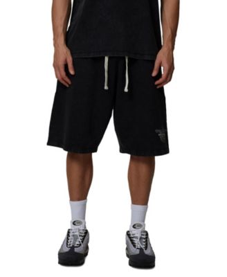 Men's Eagle Oversized Brushed-Fleece Shorts, 11.4" Inseam