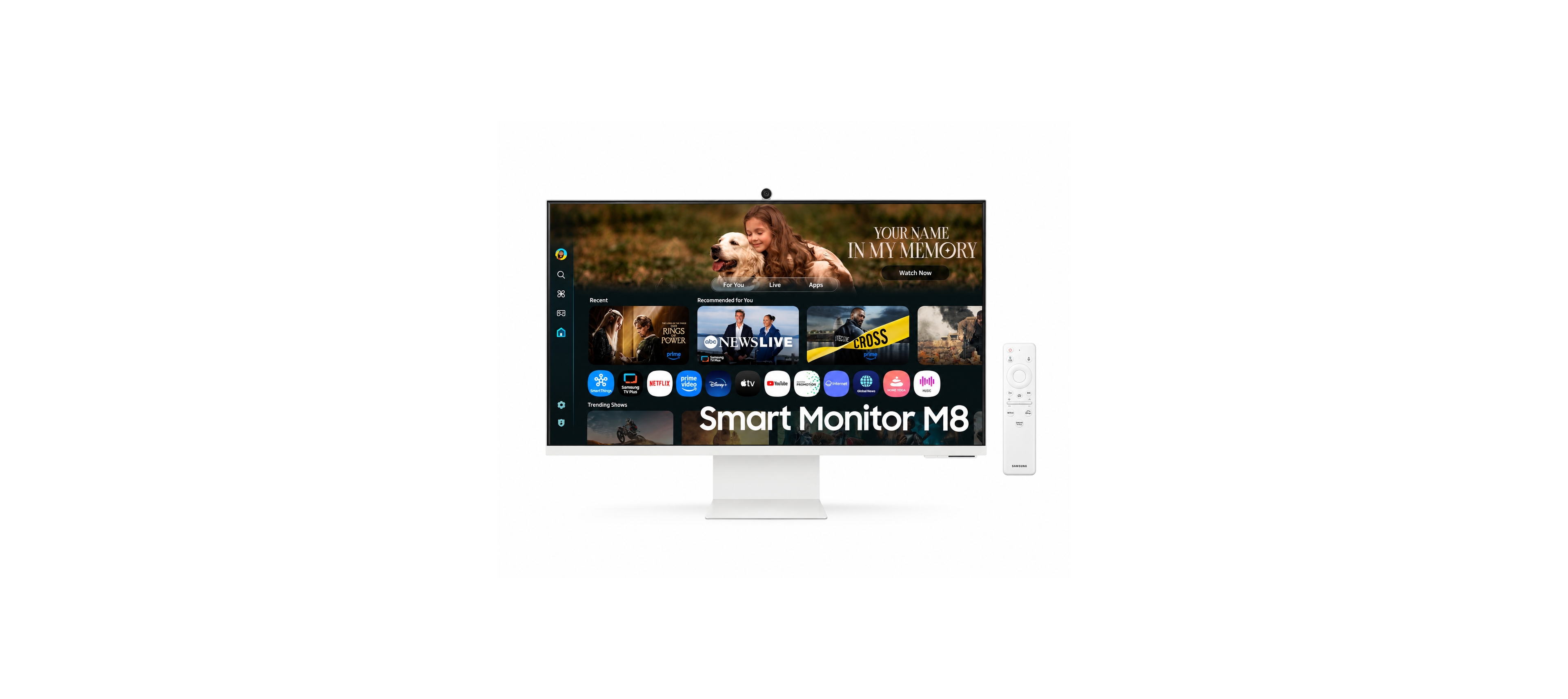 Samsung 32" Smart Monitor M8 M80F 4K Uhd Ai Display