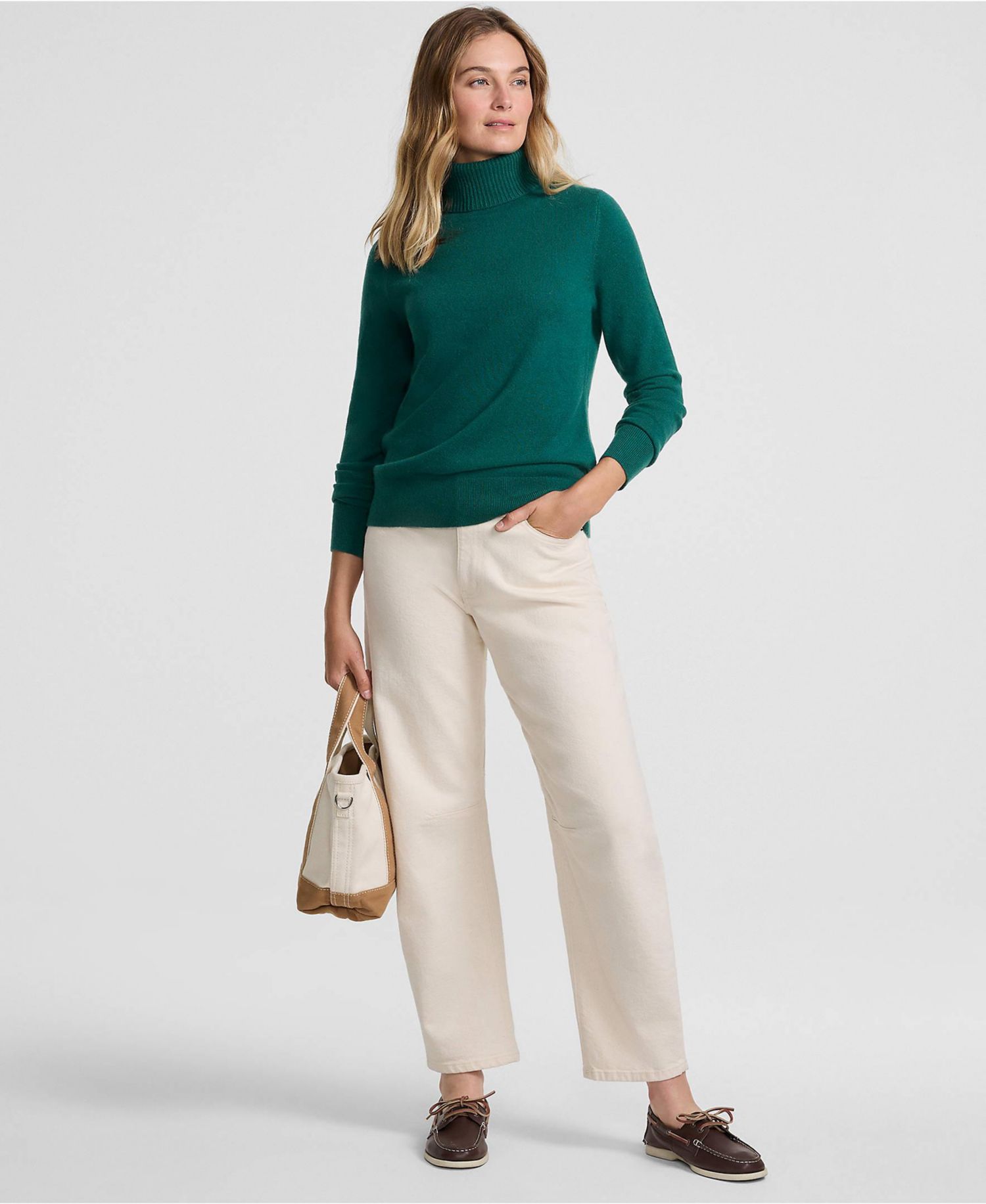 Women's Cashmere Turtleneck Sweater