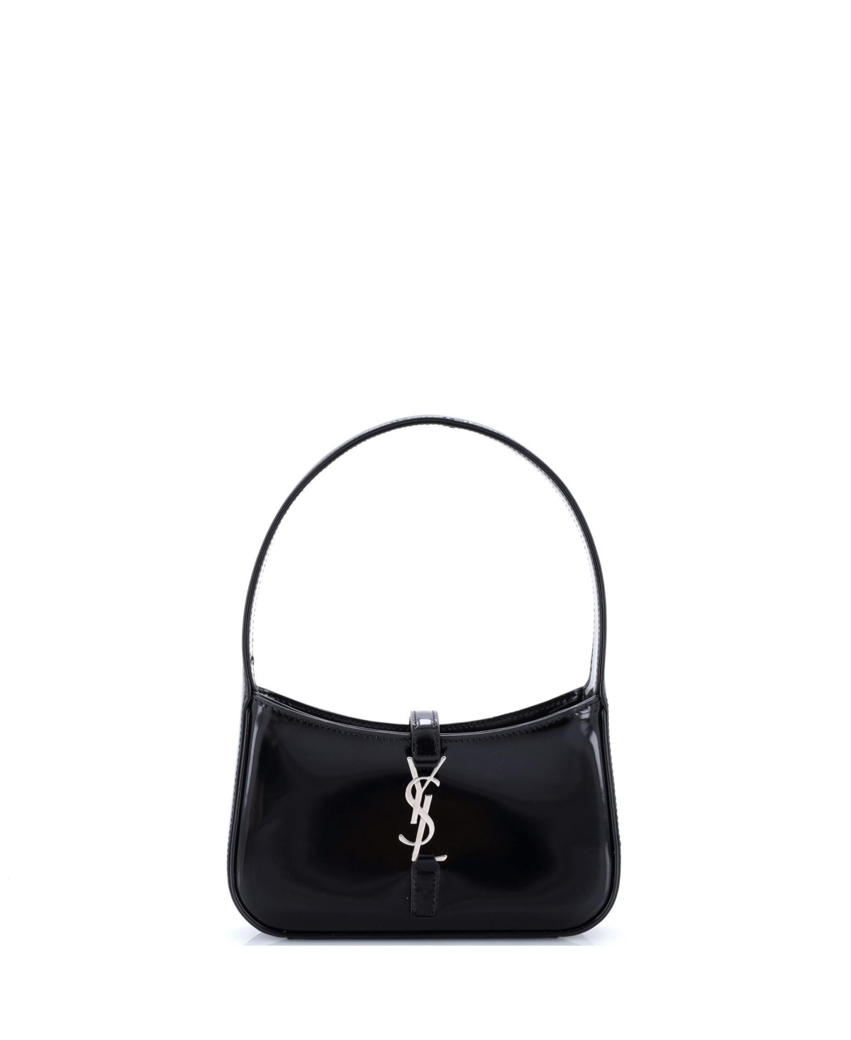 Pre-Owned Saint Laurent Mini Le 5 a 7 Hobo Patent